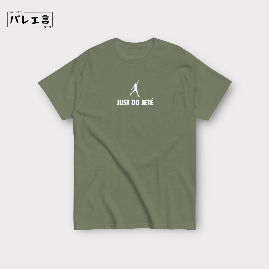 「JUST DO JETÉ」メンズTシャツ