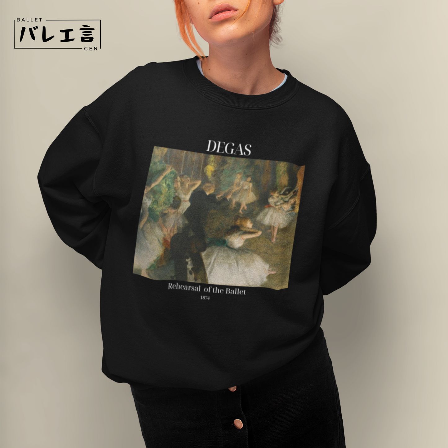 Degas × Ballet Gen スウェット