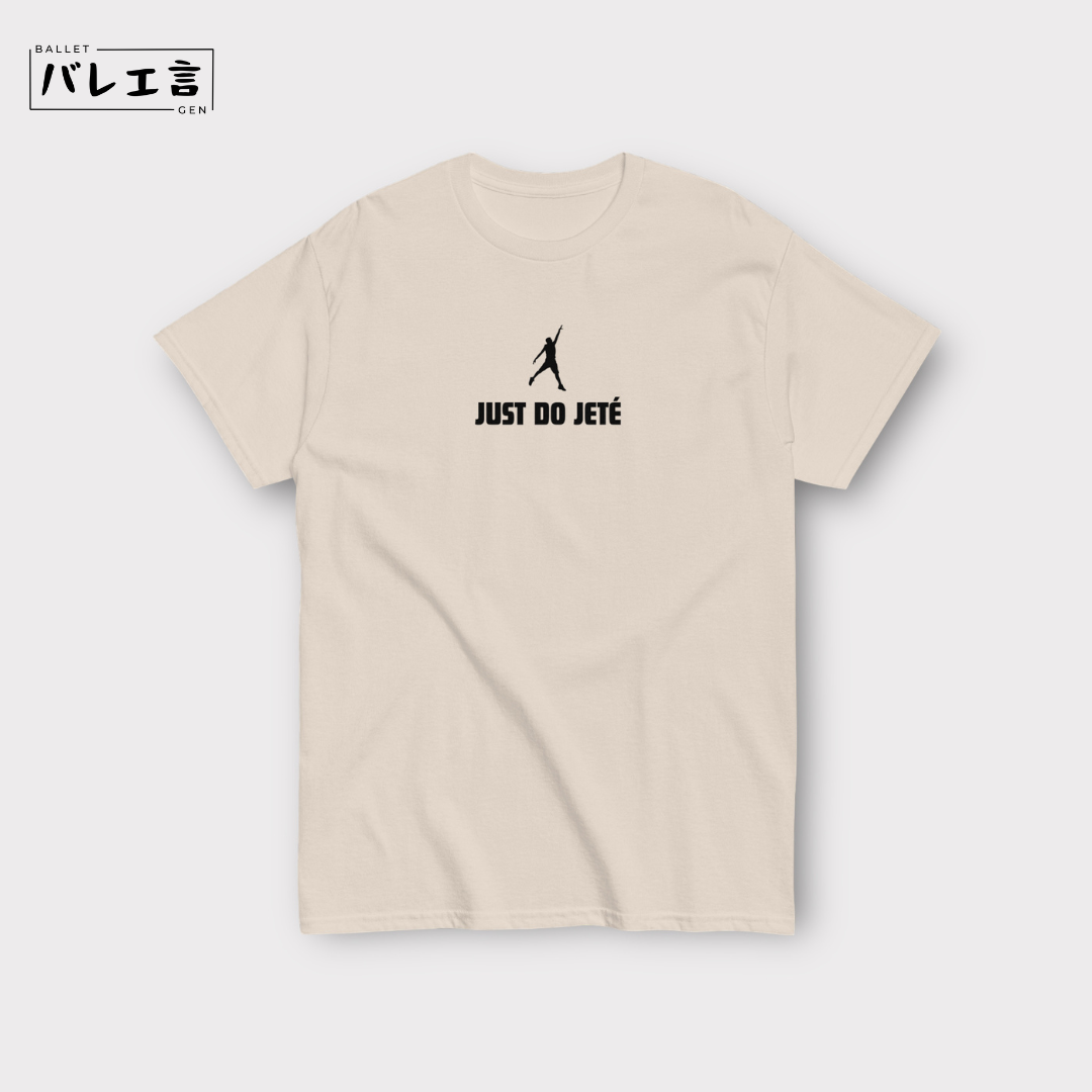「JUST DO JETÉ」メンズTシャツ