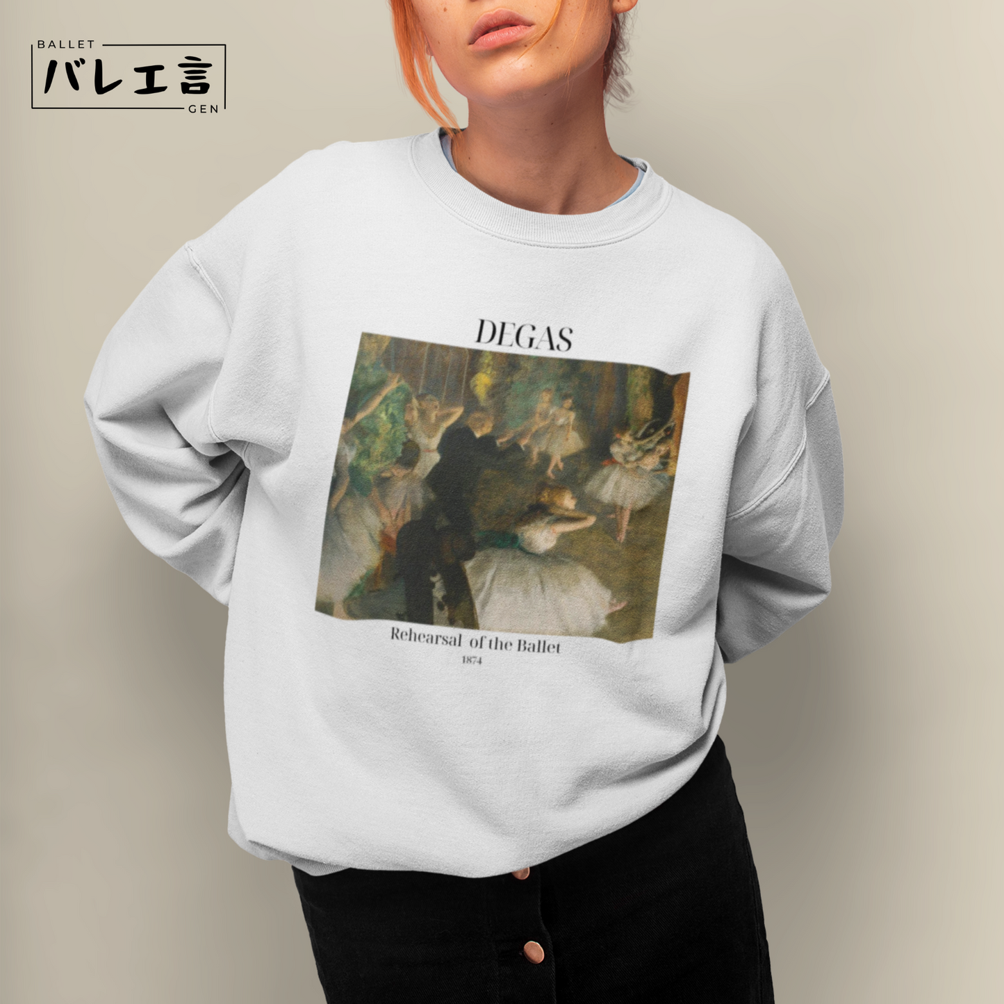 Degas × Ballet Gen スウェット