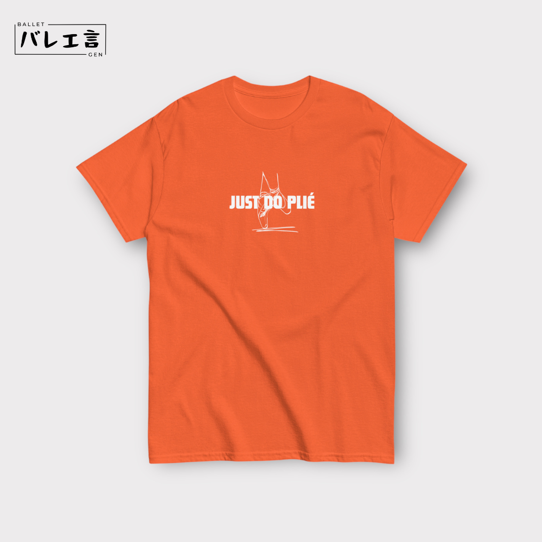 「JUST DO PLIÉ」ウィメンズTシャツ