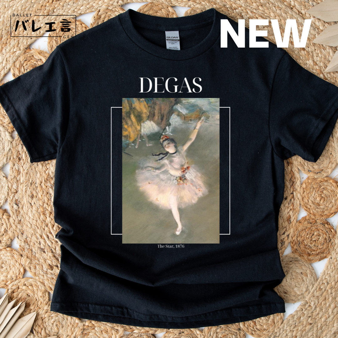 「NEW」Degas × Ballet Gen クラシックTシャツ