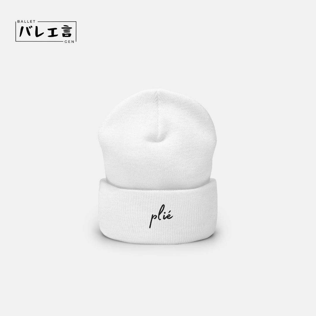「plié」ニット帽