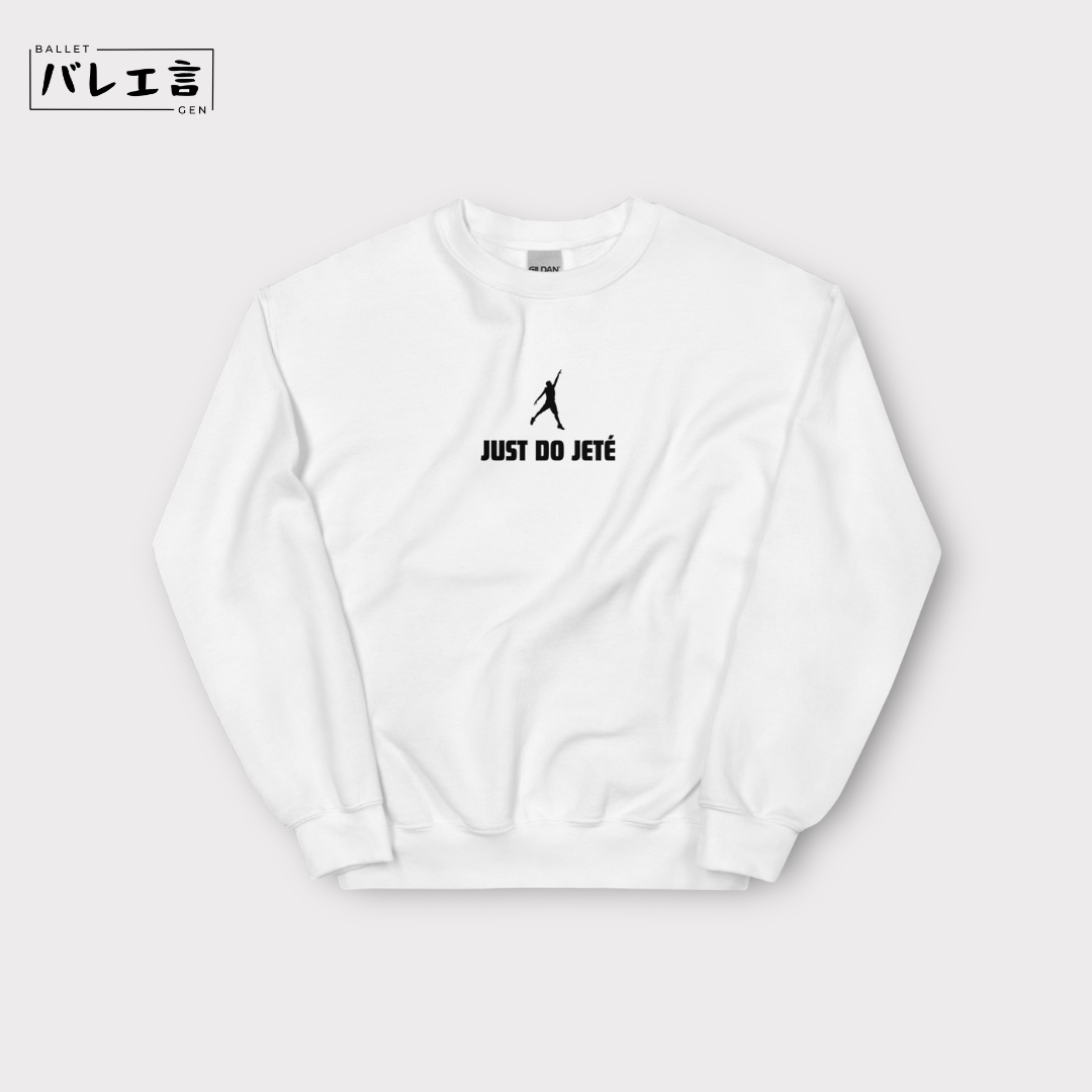 「JUST DO PLIÉ」スウェット