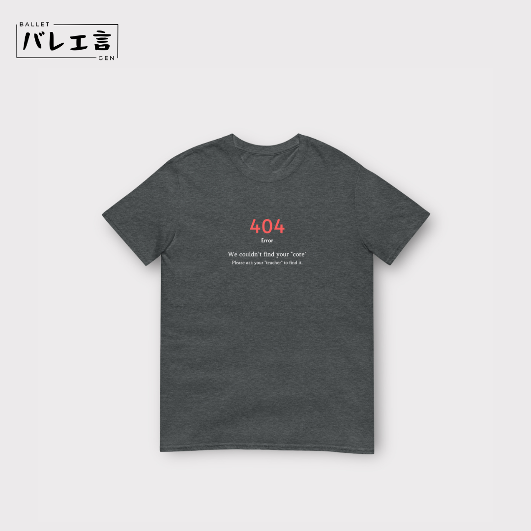「軸が見つからないエラーページ」クラシックTシャツ