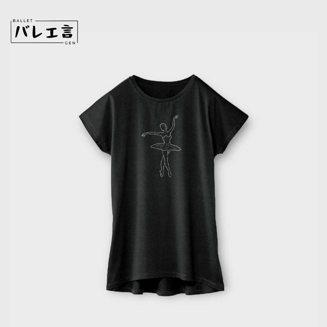 「バレあるリーナ」ワンピースTシャツ