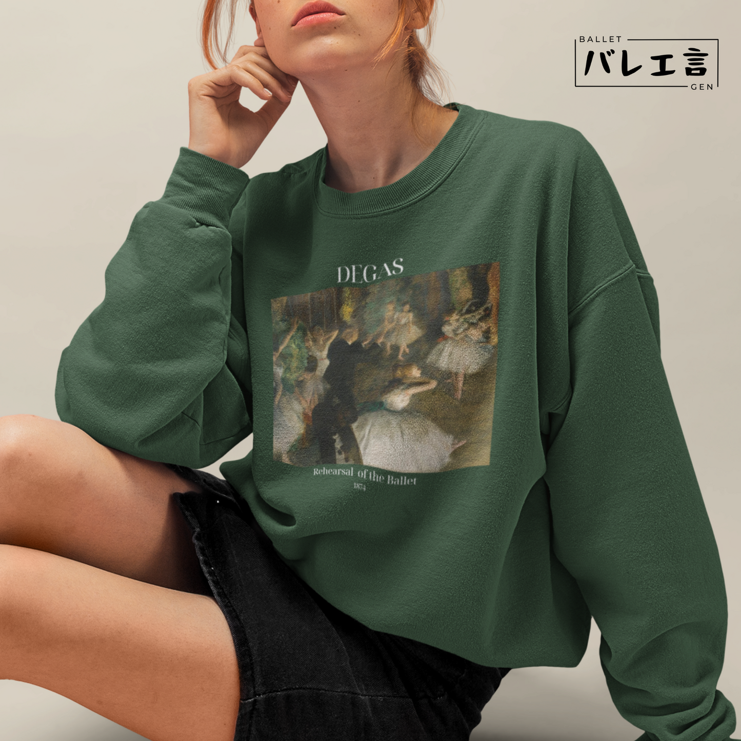 Degas × Ballet Gen スウェット