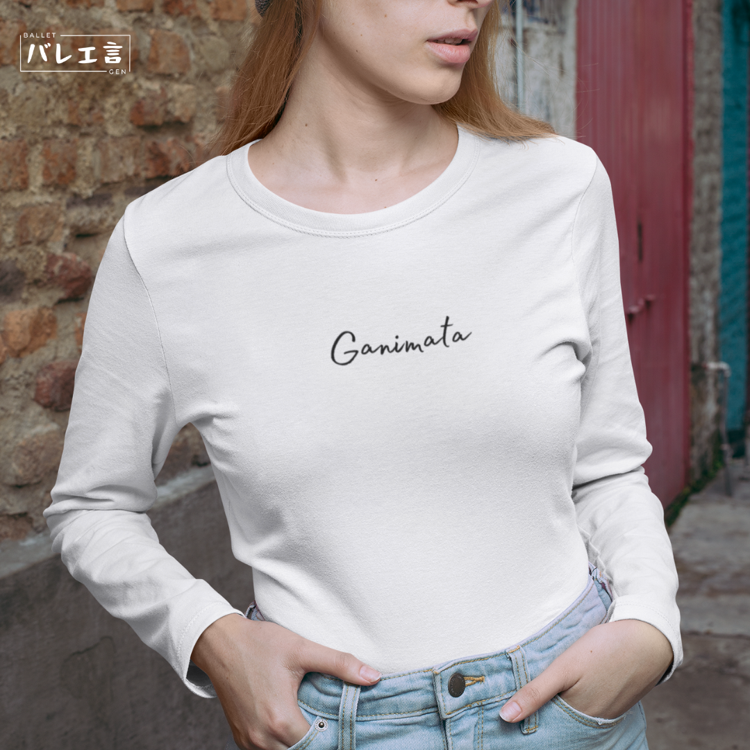 GANIMATA ユニセックス長袖Tシャツ