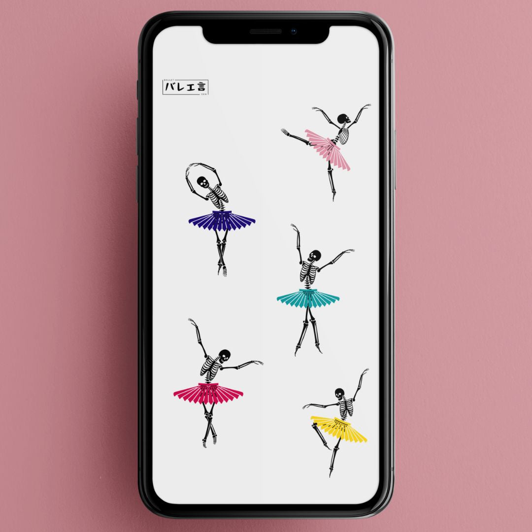 バレエが面白くなる【可愛い】スマホ壁紙