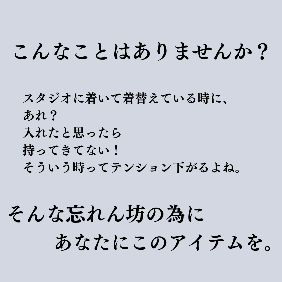 【忘れずに。シリーズ】シューズバック/サブバック