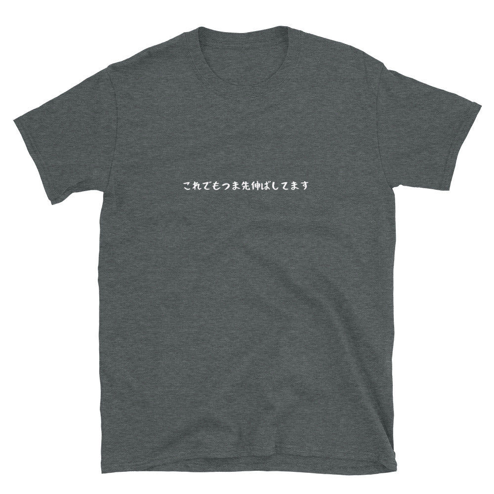 「これでもつま先伸ばしてます」クラシックTシャツ