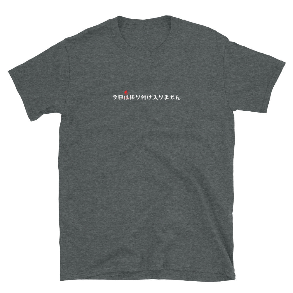 「今日も振り付け入りません」クラシックTシャツ