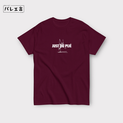 「JUST DO PLIÉ」ウィメンズTシャツ