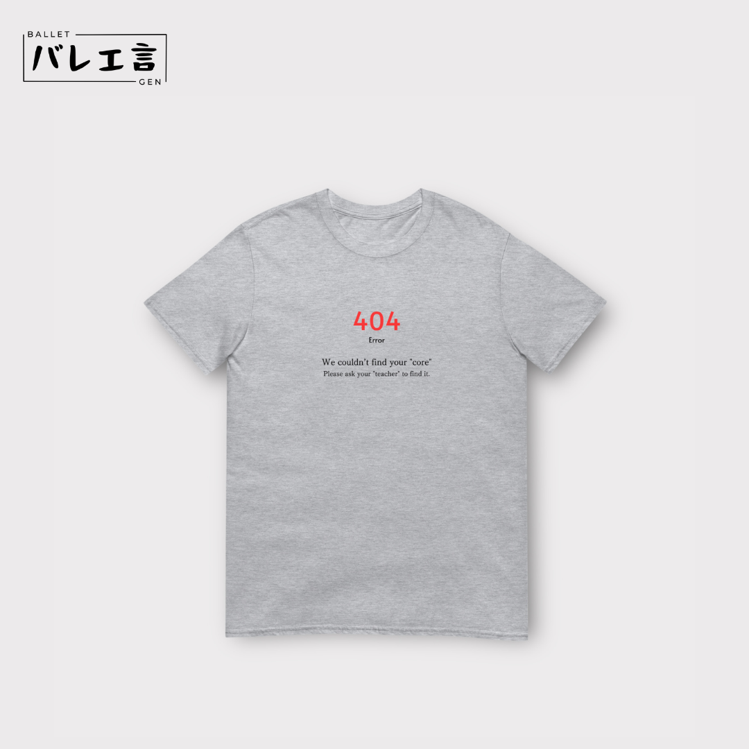 「軸が見つからないエラーページ」クラシックTシャツ