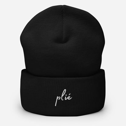 「plié」ニット帽