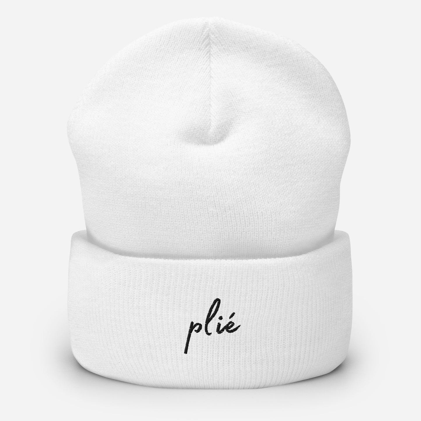「plié」ニット帽