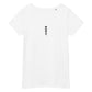 「膝故障中。」スリムTシャツ